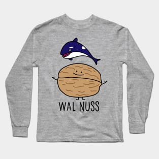 Whale and walnut Long Sleeve T-Shirt